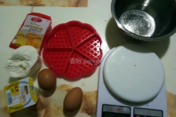 快手华夫饼的做法图解1