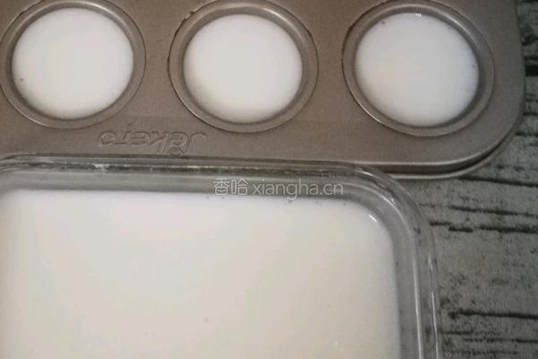 椰蓉牛奶冻的做法图解3