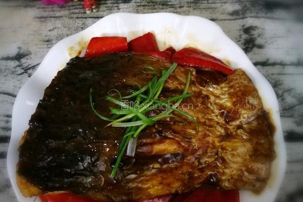红烧草鱼腹的做法图解5