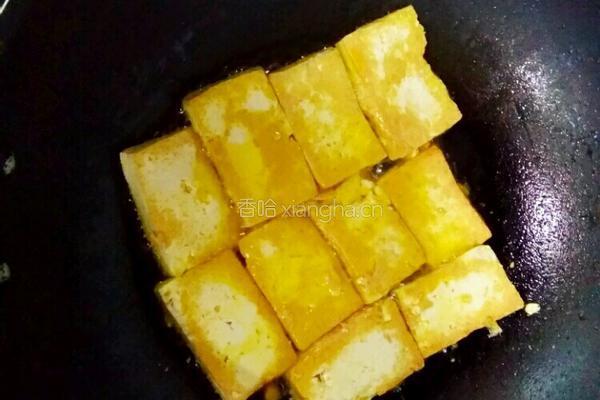煎豆腐（酸甜口味）的做法图解4