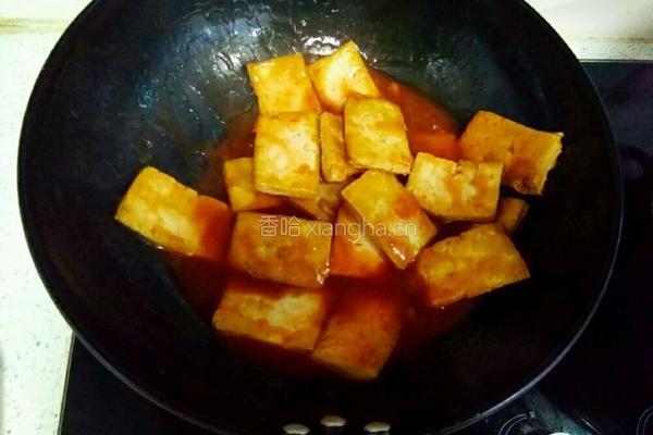 煎豆腐（酸甜口味）的做法图解8