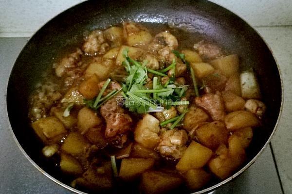 鸡翅根炖土豆的做法图解12