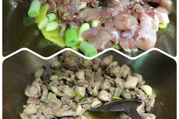 青笋烧兔(白味)的做法图解5