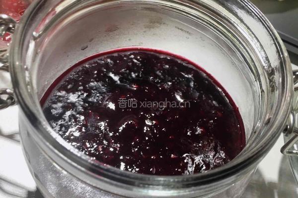 混合莓果酱 树莓蓝莓酱