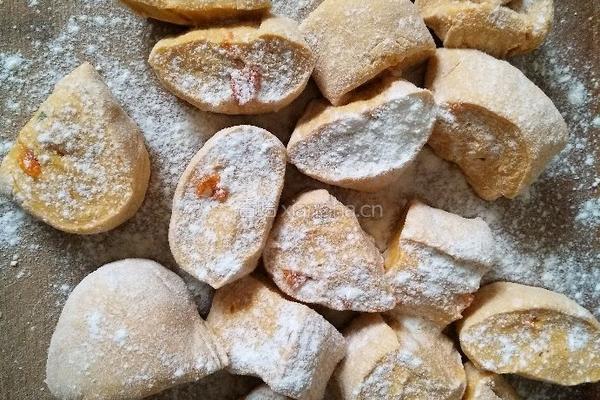 豆沙馅柿子饼的做法图解5