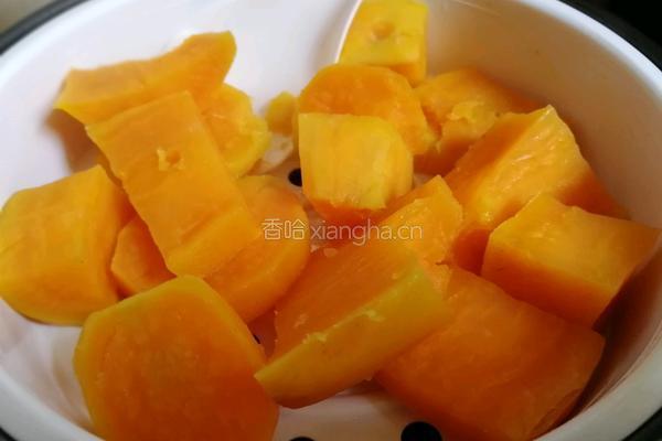 红薯芋圆的做法图解1