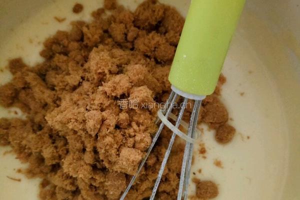 肉松纸杯拔丝小蛋糕的做法图解4