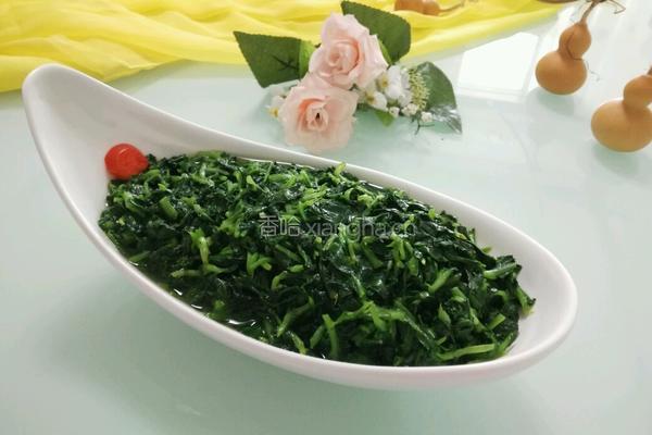 凉拌鸡毛菜的做法图解6