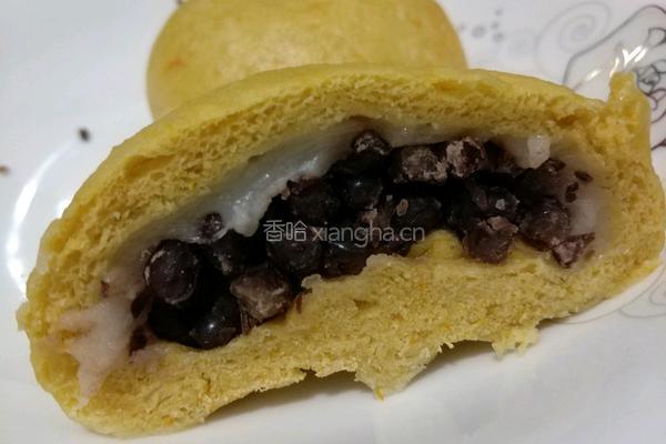 馅中馅豆沙包的做法图解9