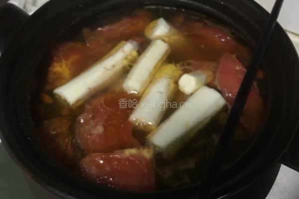 老火黄精枸杞牛尾汤的做法图解4