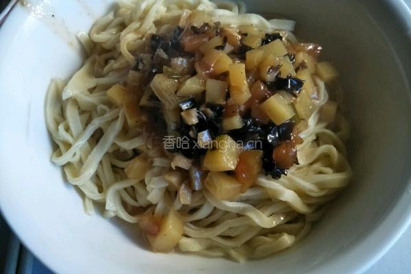 鸡蛋炸酱面的做法图解16