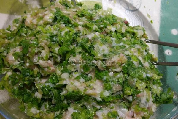 芹菜饺子的做法图解3