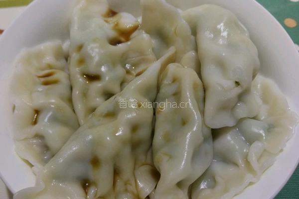芹菜饺子的做法图解5