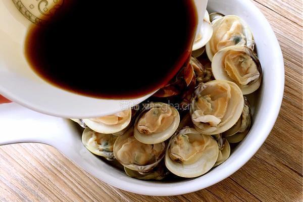 白灼花蛤的做法图解5