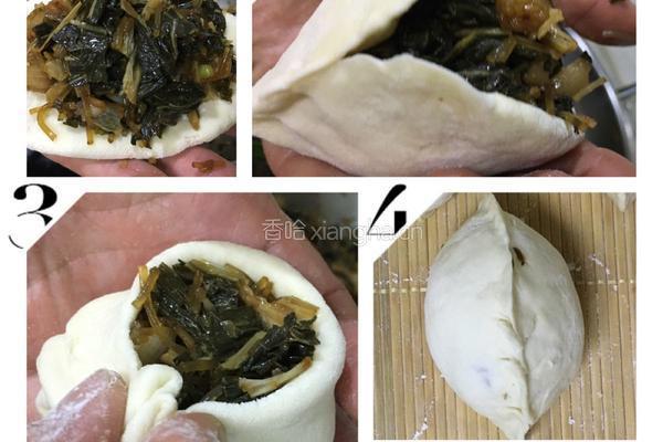 三叶青粉丝猪肉大包的做法图解6
