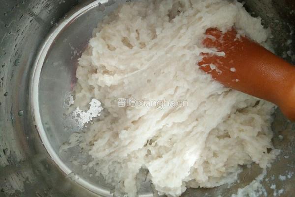 豆香糍粑的做法图解9