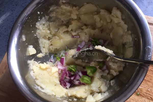 烤鱿鱼土豆泥的做法图解7