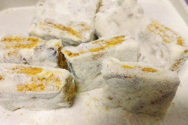 焦糖味坚果雪花酥的做法图解11