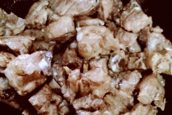 栗子土豆烧排骨的做法图解4