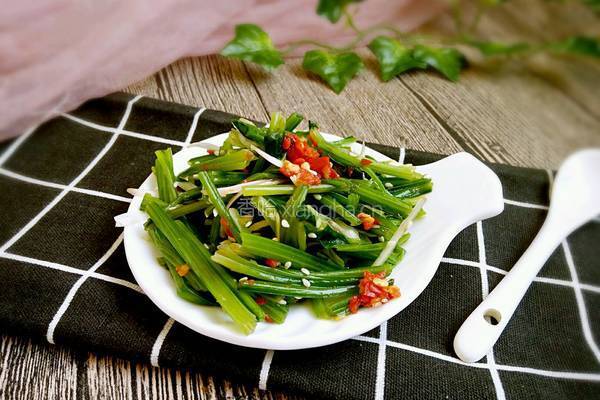 减脂辣菠菜的做法图解9