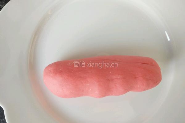 红花馒头的做法图解4
