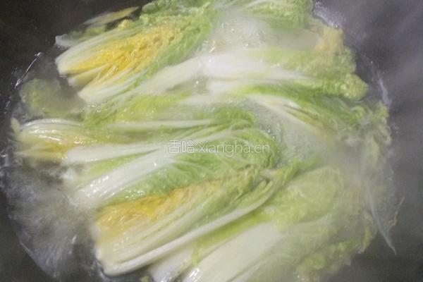 鸡汁娃娃菜的做法图解2