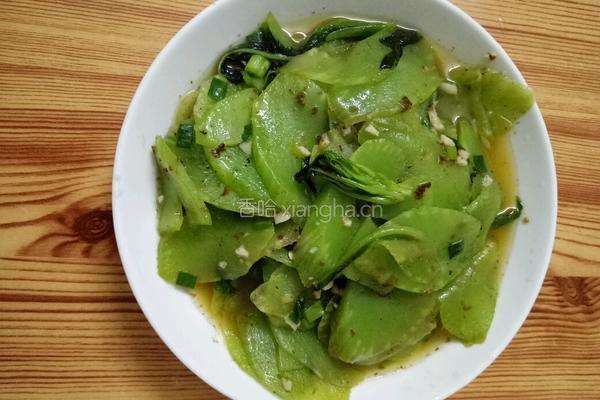 蒜蓉炒莴笋的做法图解4