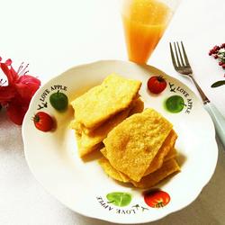 橙汁玉米面饼的做法[图]