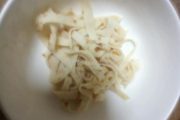 素炒煎饼的做法图解4