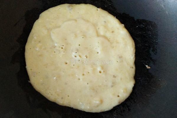 香蕉松饼的做法图解7
