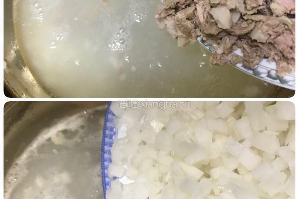 剔骨肉萝卜粥的做法图解5