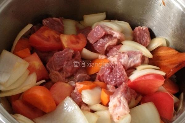 番茄牛肉面的做法图解4