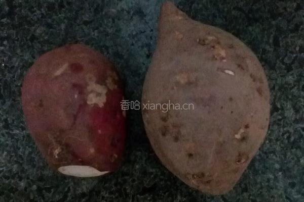 香煎山芋饼的做法图解1
