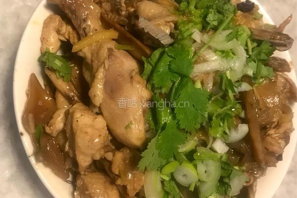 小鸡炖蘑菇粉条的做法图解7