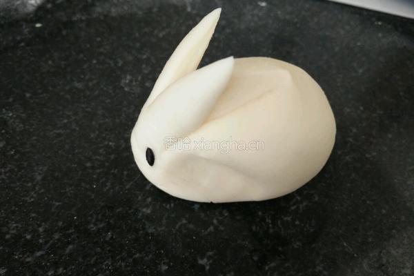 小白兔馒头的做法图解7