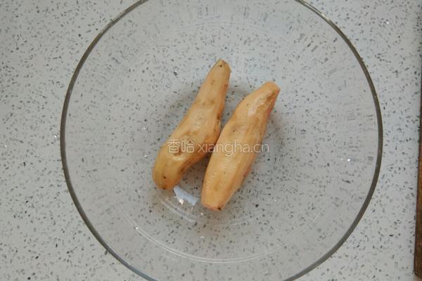 非油炸拔丝红薯的做法图解1