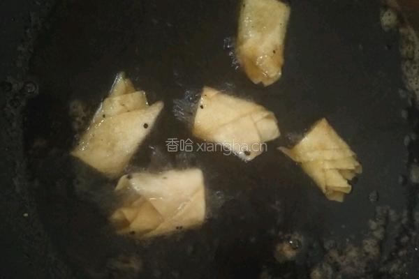 酥炸馄饨皮的做法图解10