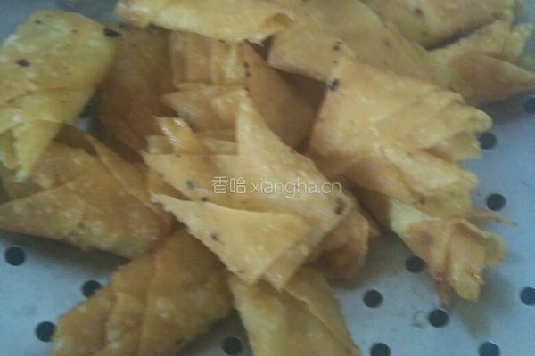 酥炸馄饨皮的做法图解11
