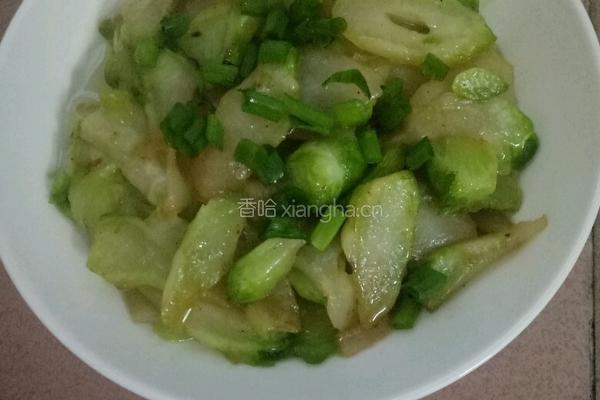 素炒儿菜的做法图解6