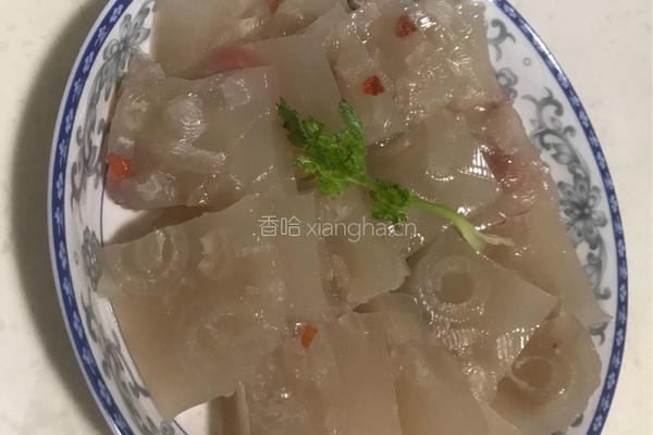 猪皮冻