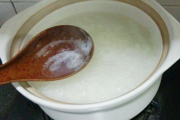 皮蛋瘦肉粥的做法图解9