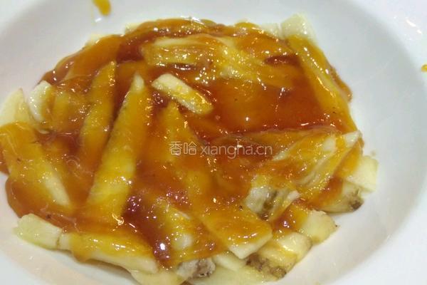 香蕉桃子甜品的做法图解6