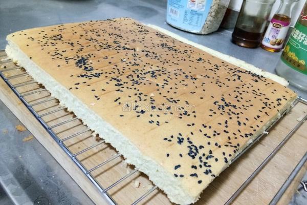 黑芝麻蛋糕的做法图解4