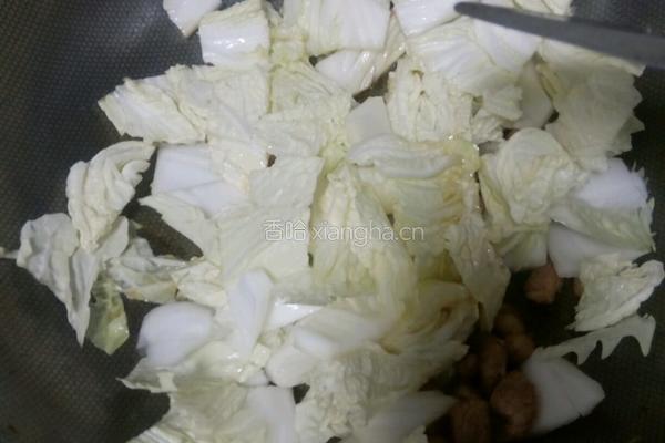 土豆白菜炖肉的做法图解6