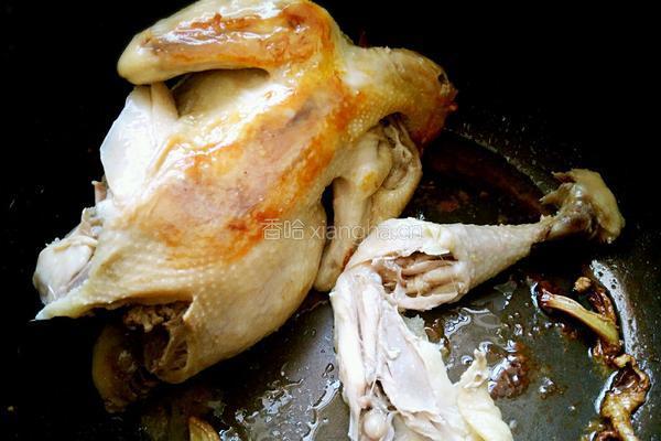 电饭煲盐焗鸡的做法图解8