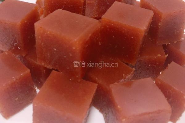 山楂糕的做法图解1