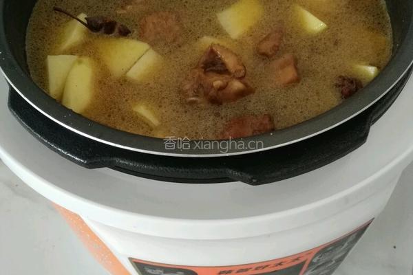 小鸡炖蘑菇的做法图解5