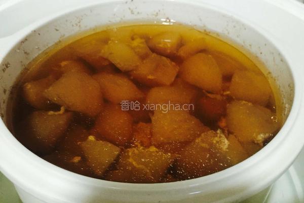 苹果梨雪莲子炖瘦肉汤的做法图解8