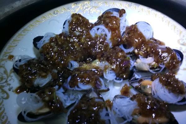 蒜蓉粉丝贻贝的做法图解9