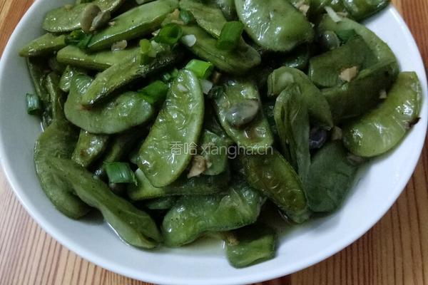 蒜蓉炒扁豆的做法图解5